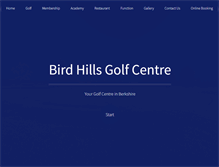 Tablet Screenshot of birdhills.co.uk